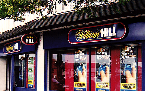 William HILL実際の店舗