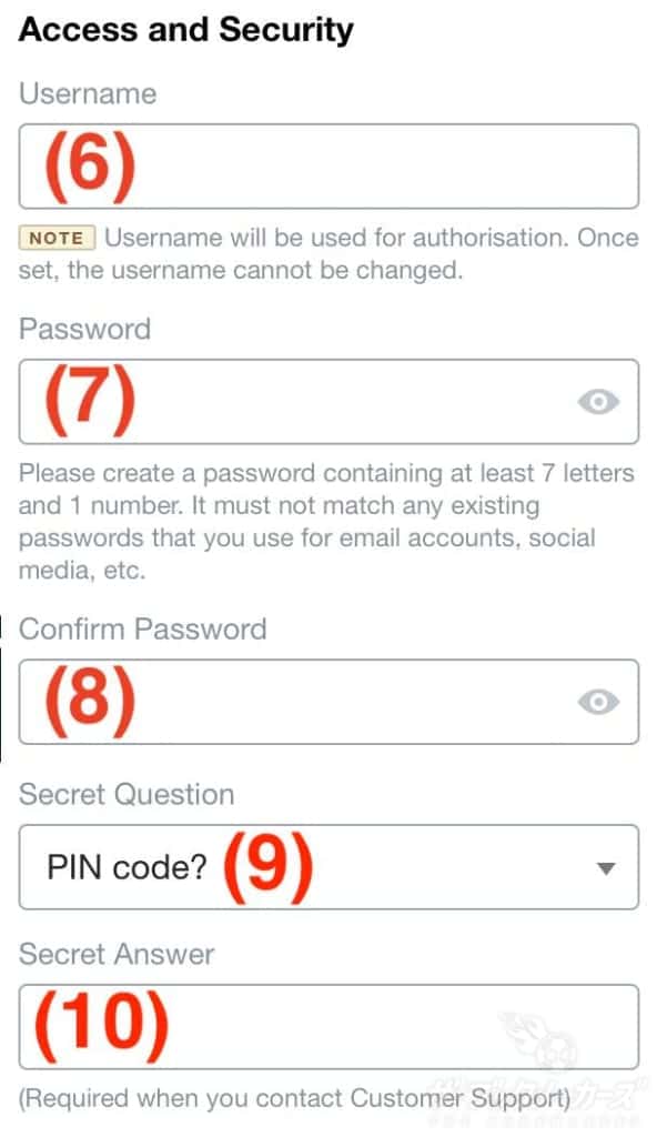 マラソンベット Access and Security