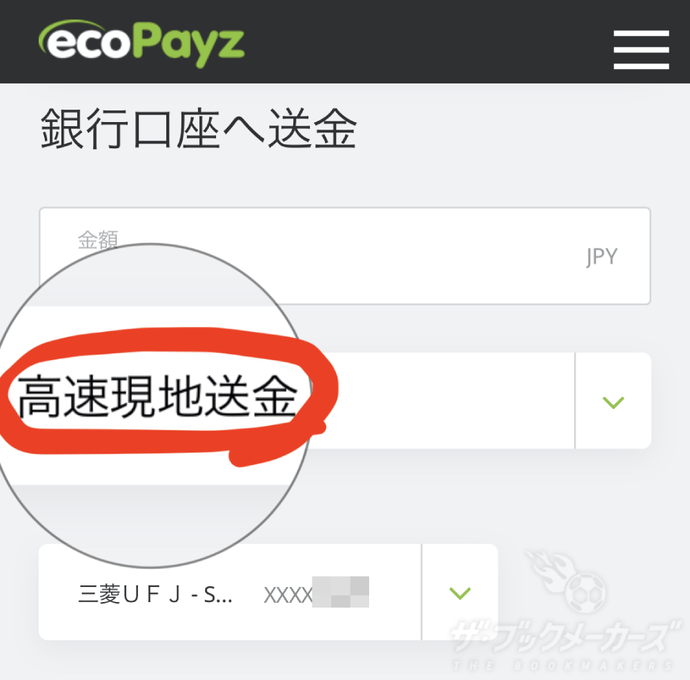 エコペイズ出金
