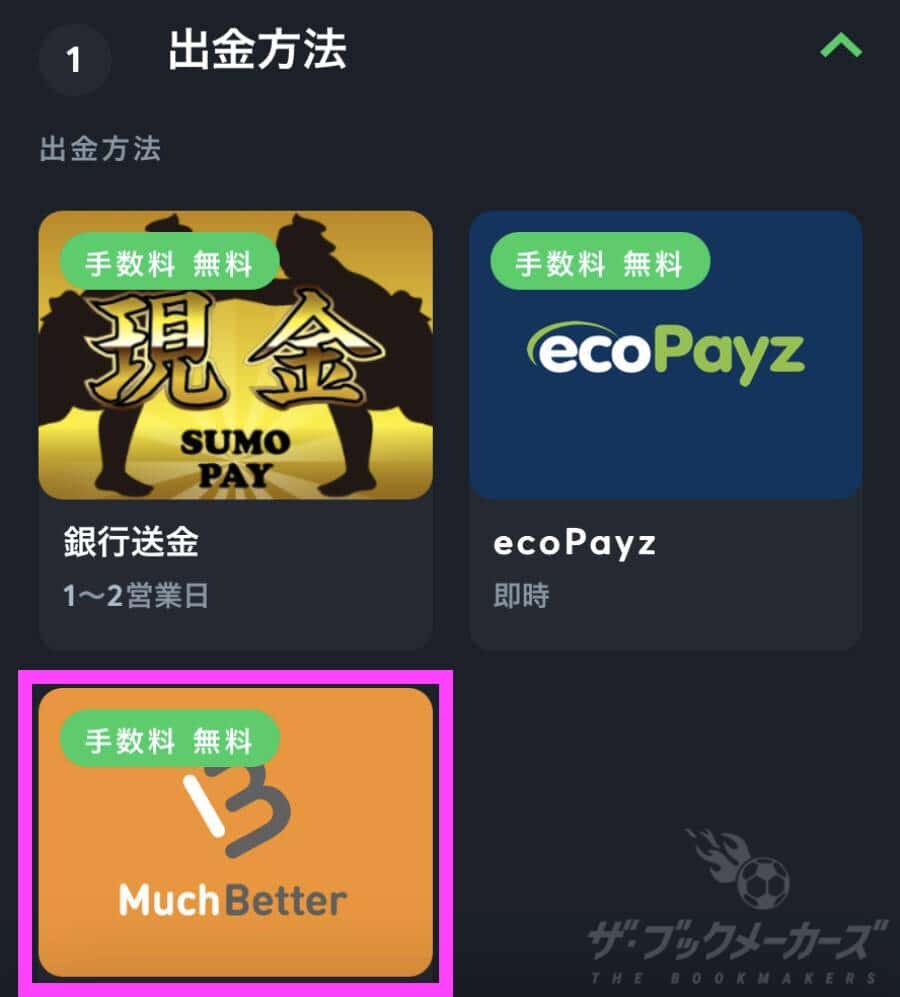 アイオーマッチベター出金