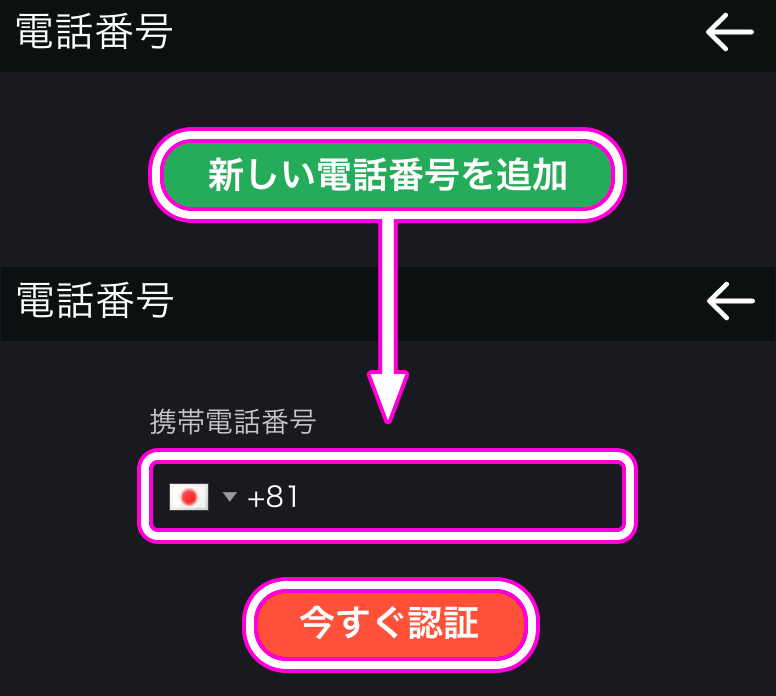 BONS 本人確認手順